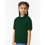 8800B Gildan DryBlend® Youth Jersey Polo Forest Green