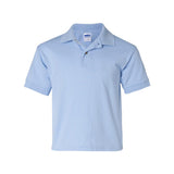 8800B Gildan DryBlend® Youth Jersey Polo Light Blue