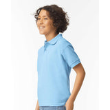 8800B Gildan DryBlend® Youth Jersey Polo Light Blue