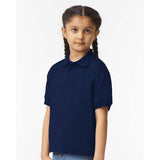 8800B Gildan DryBlend® Youth Jersey Polo Navy