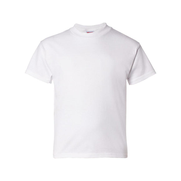 5480 Hanes Essential-T Youth T-Shirt White