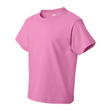 3930BR Fruit of the Loom HD Cotton Youth Short Sleeve T-Shirt Azalea