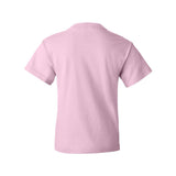 3930BR Fruit of the Loom HD Cotton Youth Short Sleeve T-Shirt Classic Pink