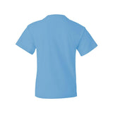 3930BR Fruit of the Loom HD Cotton Youth Short Sleeve T-Shirt Aquatic Blue