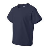 3930BR Fruit of the Loom HD Cotton Youth Short Sleeve T-Shirt J. Navy