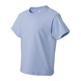 3930BR Fruit of the Loom HD Cotton Youth Short Sleeve T-Shirt Light Blue