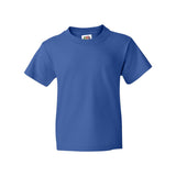 3930BR Fruit of the Loom HD Cotton Youth Short Sleeve T-Shirt Royal