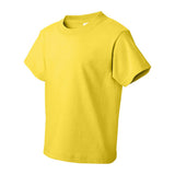 3930BR Fruit of the Loom HD Cotton Youth Short Sleeve T-Shirt Yellow