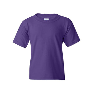 5000B Gildan Heavy Cotton™ Youth T-Shirt Purple