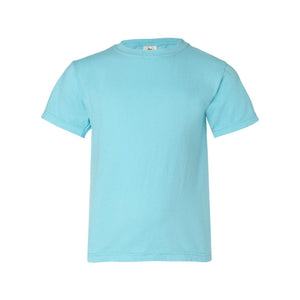 9018 Comfort Colors Garment-Dyed Youth Heavyweight T-Shirt Lagoon