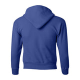 P473 Hanes Ecosmart® Youth Hooded Sweatshirt Deep Royal