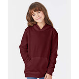 P473 Hanes Ecosmart® Youth Hooded Sweatshirt Maroon