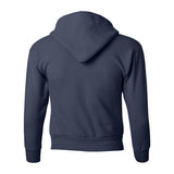 P473 Hanes Ecosmart® Youth Hooded Sweatshirt Navy