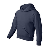 P473 Hanes Ecosmart® Youth Hooded Sweatshirt Navy