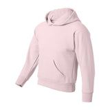 P473 Hanes Ecosmart® Youth Hooded Sweatshirt Pale Pink