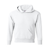 P473 Hanes Ecosmart® Youth Hooded Sweatshirt White