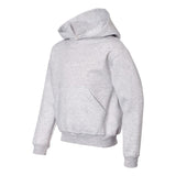 996YR JERZEES NuBlend® Youth Hooded Sweatshirt Ash