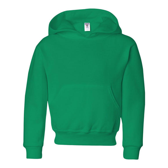 996YR JERZEES NuBlend® Youth Hooded Sweatshirt Kelly