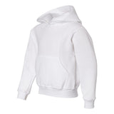 996YR JERZEES NuBlend® Youth Hooded Sweatshirt White