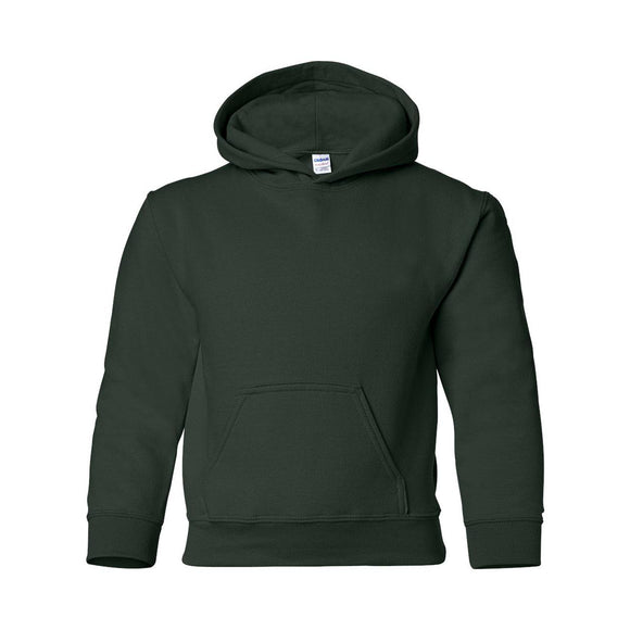 18500B Gildan Heavy Blend™ Youth Hooded Sweatshirt Forest