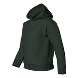 18500B Gildan Heavy Blend™ Youth Hooded Sweatshirt Forest