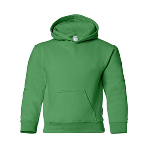 18500B Gildan Heavy Blend™ Youth Hooded Sweatshirt Irish Green