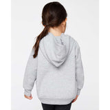 3326 Rabbit Skins Toddler Pullover Fleece Hoodie Heather