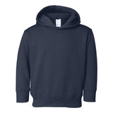 3326 Rabbit Skins Toddler Pullover Fleece Hoodie Navy