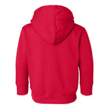 3326 Rabbit Skins Toddler Pullover Fleece Hoodie Red