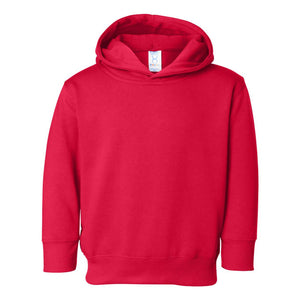 3326 Rabbit Skins Toddler Pullover Fleece Hoodie Red