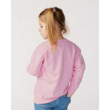 3317 Rabbit Skins Toddler Fleece Crewneck Sweatshirt Pink