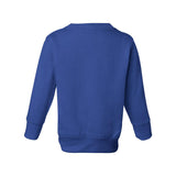 3317 Rabbit Skins Toddler Fleece Crewneck Sweatshirt Royal