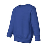 3317 Rabbit Skins Toddler Fleece Crewneck Sweatshirt Royal