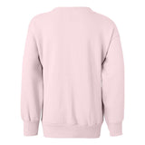 P360 Hanes Ecosmart® Youth Crewneck Sweatshirt Pale Pink