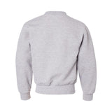 562BR JERZEES NuBlend® Youth Crewneck Sweatshirt Ash