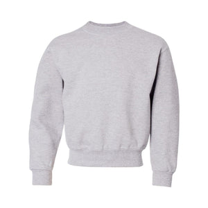 562BR JERZEES NuBlend® Youth Crewneck Sweatshirt Ash