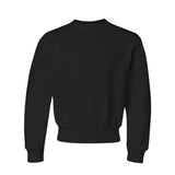 562BR JERZEES NuBlend® Youth Crewneck Sweatshirt Black