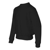 562BR JERZEES NuBlend® Youth Crewneck Sweatshirt Black