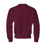 562BR JERZEES NuBlend® Youth Crewneck Sweatshirt Maroon