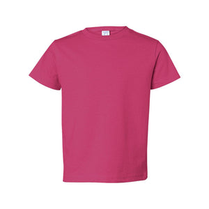 3301J Rabbit Skins Juvy Short Sleeve T-Shirt Hot Pink