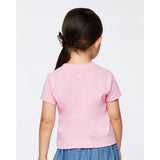 3301J Rabbit Skins Juvy Short Sleeve T-Shirt Pink