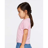 3301J Rabbit Skins Juvy Short Sleeve T-Shirt Pink