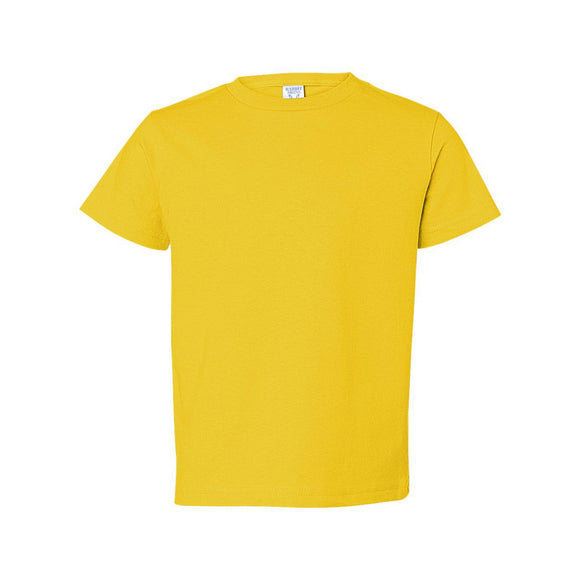 3301J Rabbit Skins Juvy Short Sleeve T-Shirt Yellow