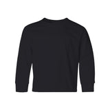 29BLR JERZEES Dri-Power® Youth Long Sleeve 50/50 T-Shirt Black