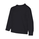 29BLR JERZEES Dri-Power® Youth Long Sleeve 50/50 T-Shirt Black