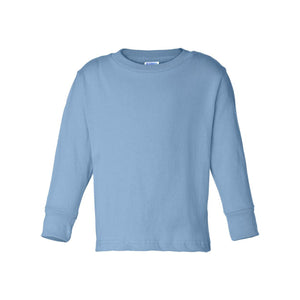 3311 Rabbit Skins Toddler Cotton Jersey Long Sleeve Tee Light Blue