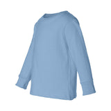 3311 Rabbit Skins Toddler Cotton Jersey Long Sleeve Tee Light Blue