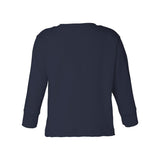 3311 Rabbit Skins Toddler Cotton Jersey Long Sleeve Tee Navy