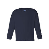 3311 Rabbit Skins Toddler Cotton Jersey Long Sleeve Tee Navy