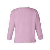 3311 Rabbit Skins Toddler Cotton Jersey Long Sleeve Tee Pink